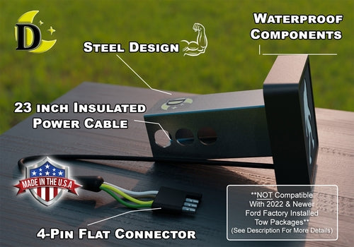 Bigfoot LED Hitch Cover - Brake Light