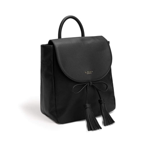 Miley Black Small Vegan Backpack