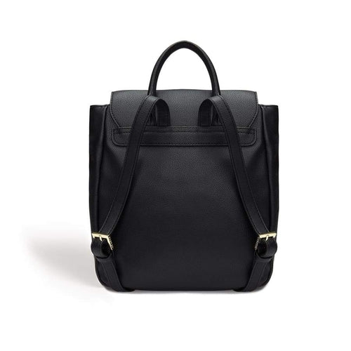 Miley Black Small Vegan Backpack